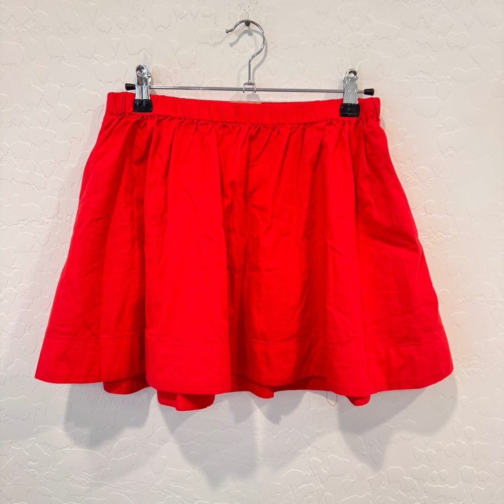 Free-est Free People Bright Pink Mini Skirt Womens Small Spring Summer Cotton